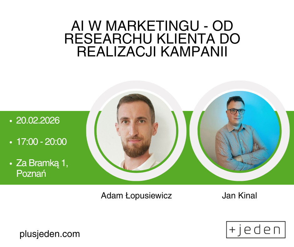 plansza ze zdjęciami dwóch mężczyzn - prelegentów, na planszy są też informacje dot. tytułu szkolenia, daty i miejsca